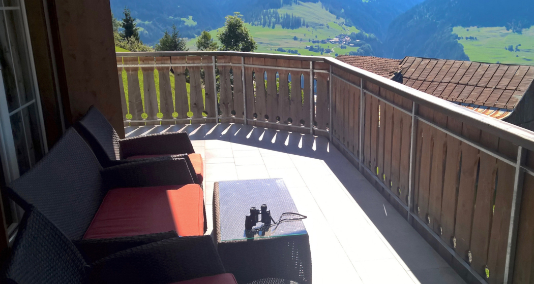 Ferienwohnung Residenza Bein - Terrasse