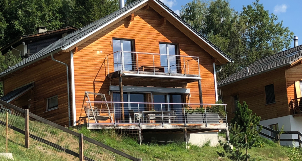 Ferienhaus Casa Montana - Ansicht Sommer