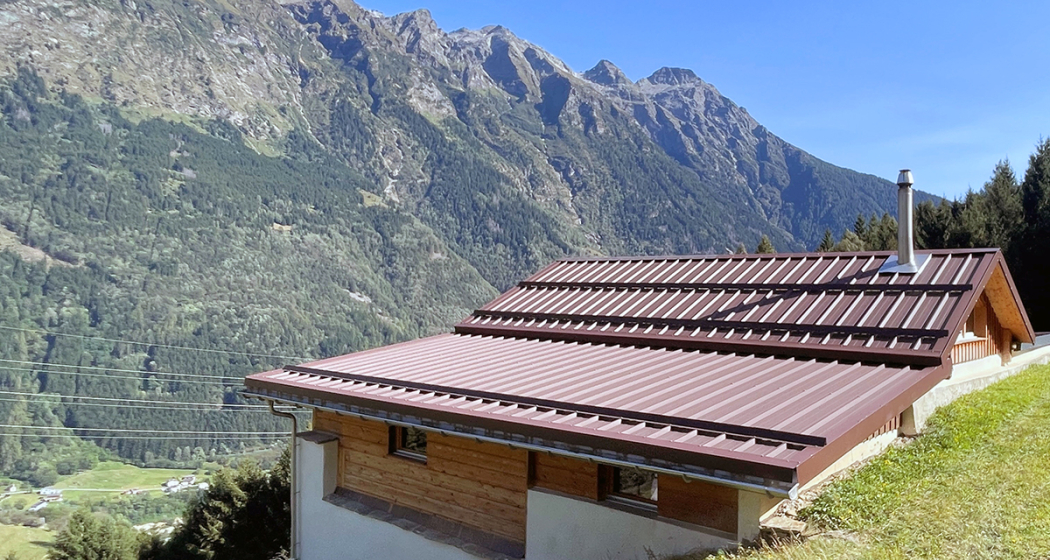 Autarkes Maiensäss Pundelon, seitliche Ansicht (Schlafzimmer) Autarkes Maiensäss Pundelon, seitliche Ansicht (Schlafzimmer)