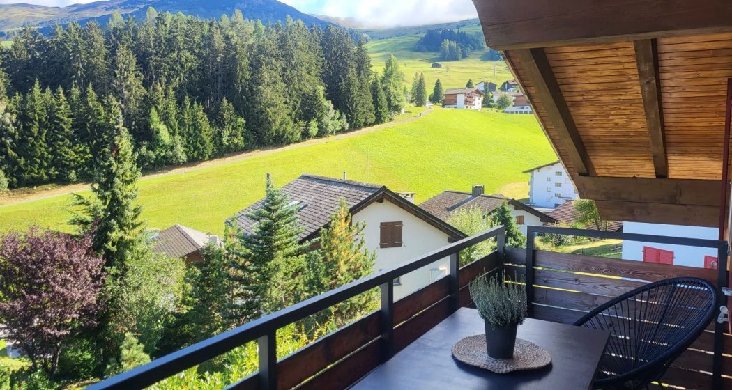 Ferienwohnung Vorpifal 19 - Aussicht Sommer