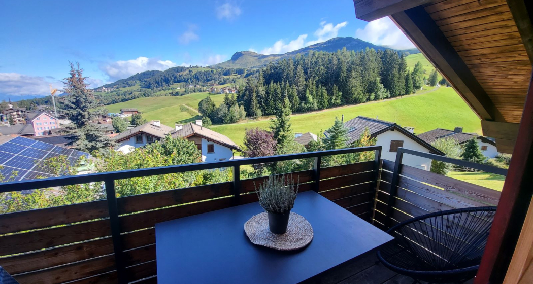 Ferienwohnung Vorpifal 19 - Aussicht Sommer