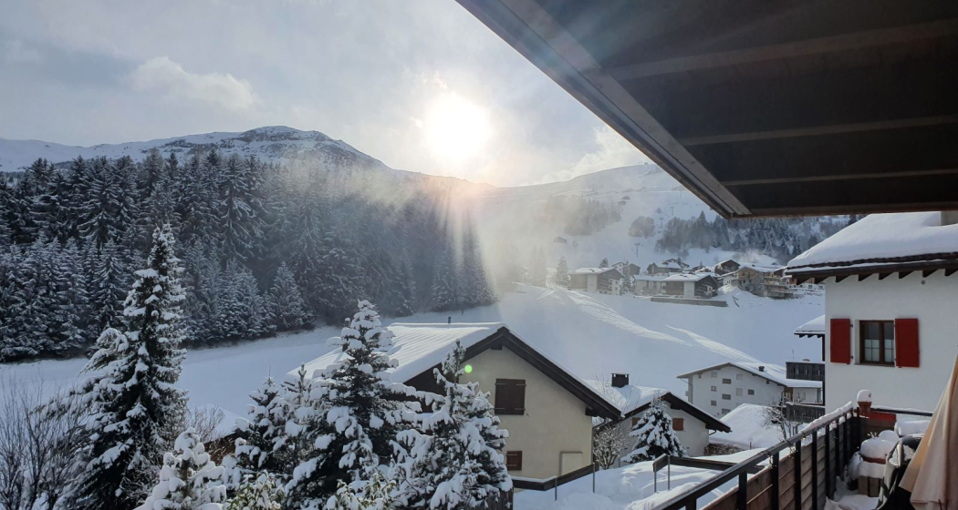 Ferienwohnung Vorpifal 19 - Aussicht Winter