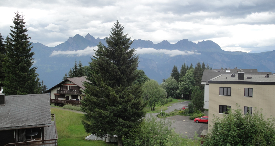 Aussicht Ferienwohnung Fluba