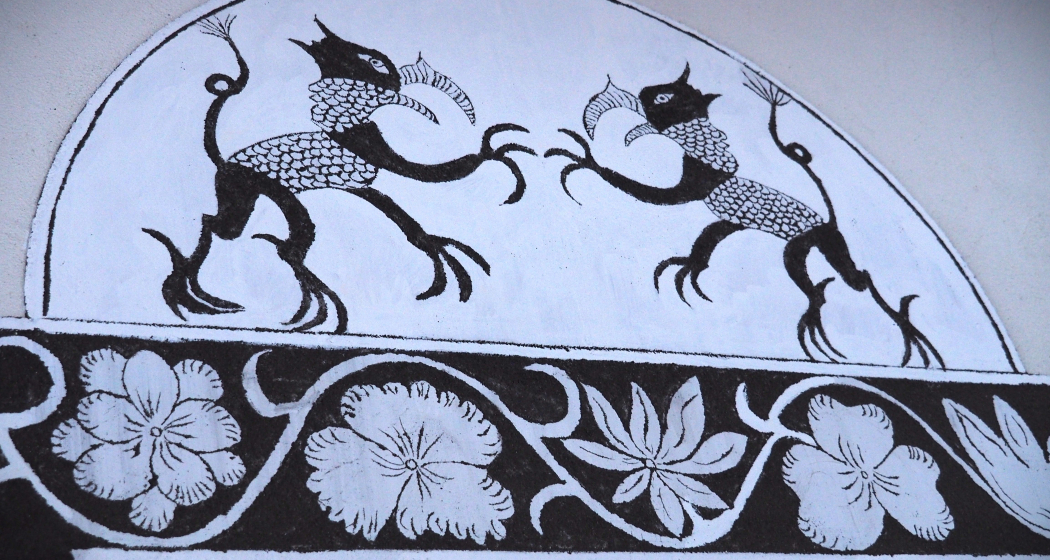 Sgrafito Hausfassade Sgrafito Hausfassade