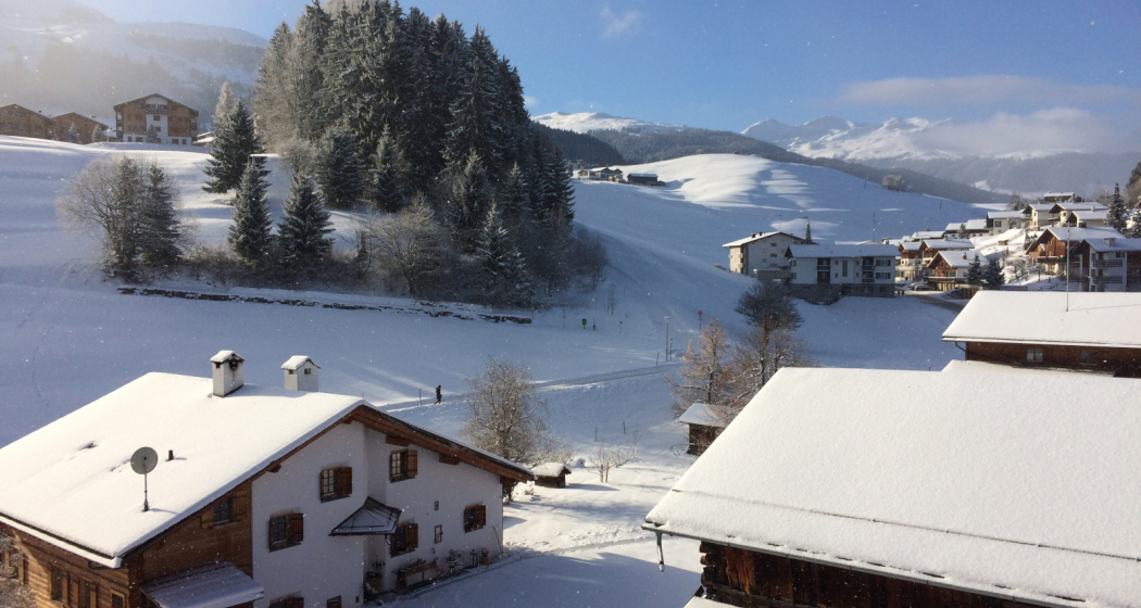 Ferienwohnung Arnika Attika - Aussicht Winter
