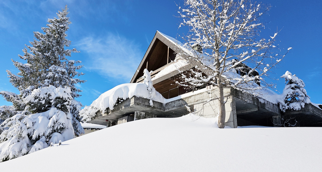 Haus Domo - Aussenansicht Winter