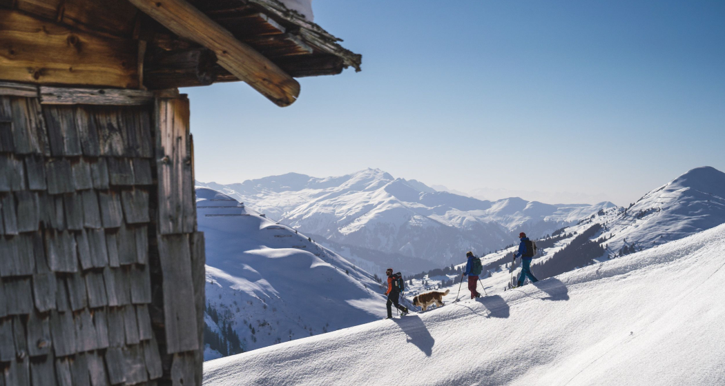 Schneeschuhwandern mit Fondueplausch am Gipfel ab St. Antönien Prättigau (exp_48743d3)