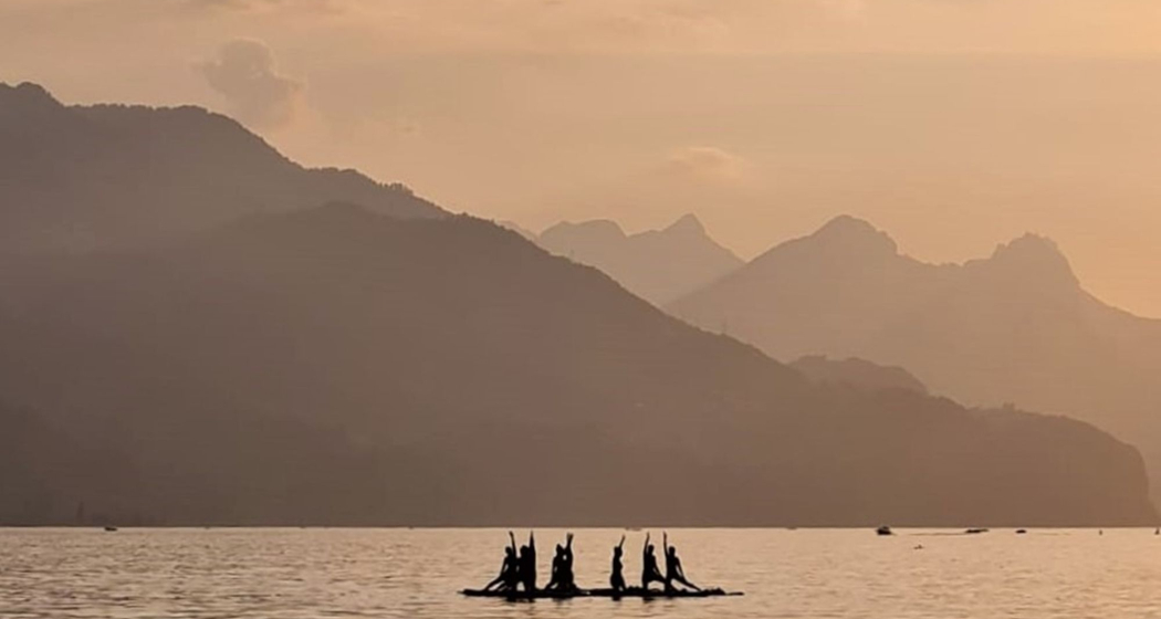SUP Yoga auf dem Walensee (exp_5151401) SUP Yoga auf dem Walensee (exp_5151401)