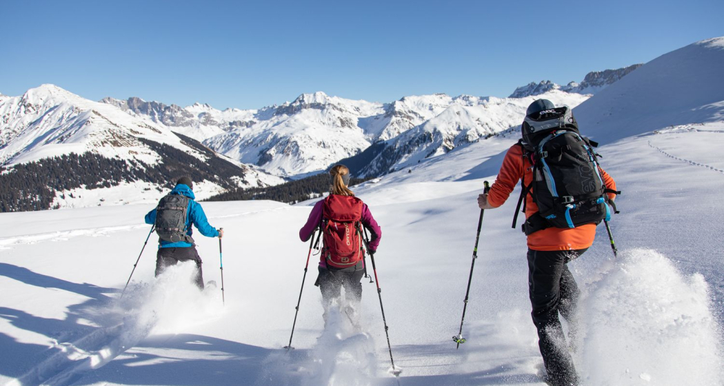 Schneeschuhwandern Tagestour ab St. Antönien im Prättigau (exp_650b991) Schneeschuhwandern Tagestour ab St. Antönien im Prättigau (exp_650b991)