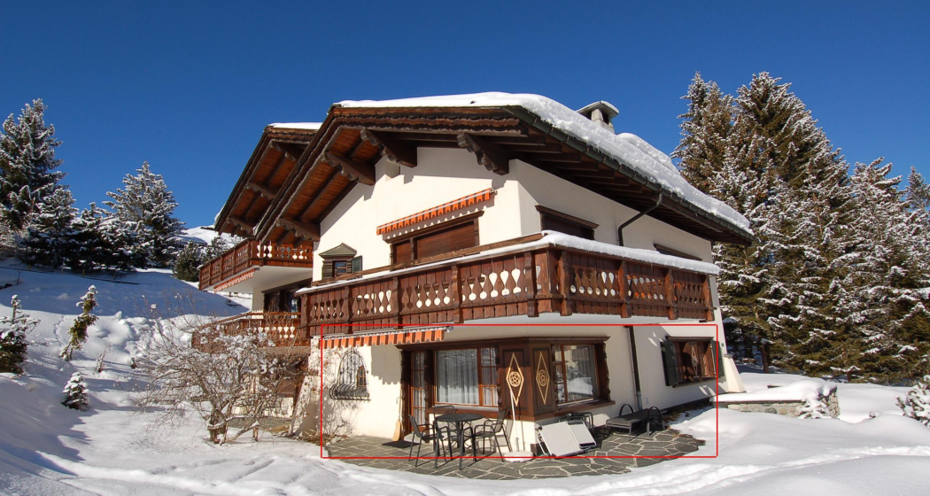 Valetta Aussenansicht mit Markierung