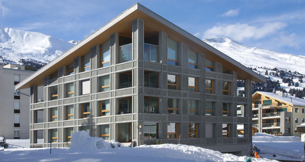 Hausansicht Winter 1