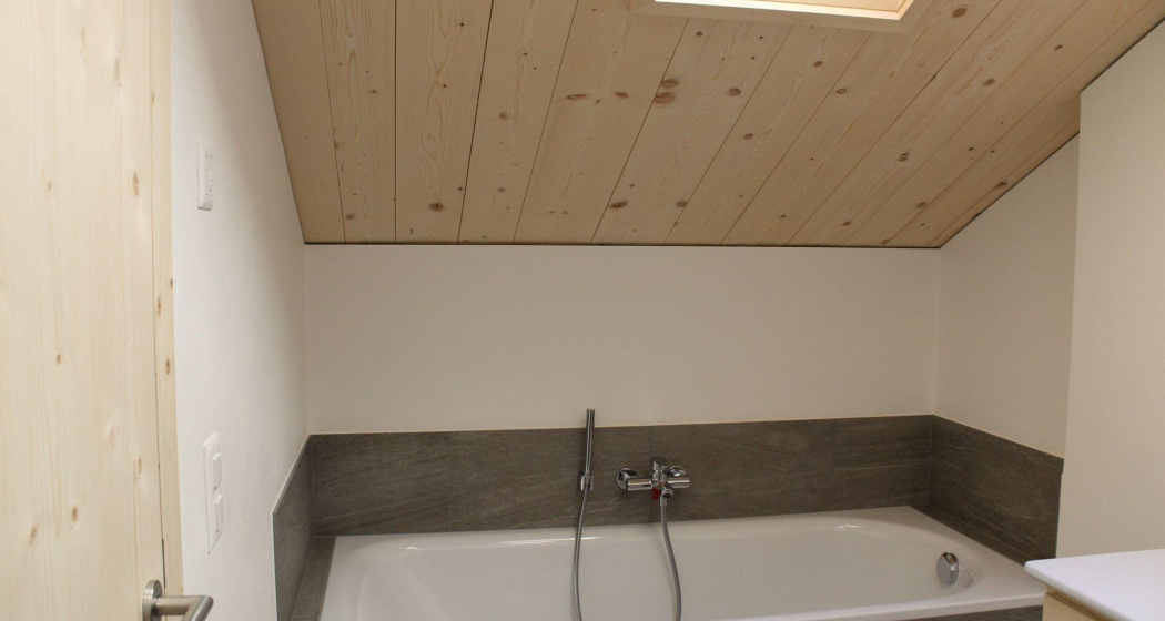 Badewanne Dachgeschoss
