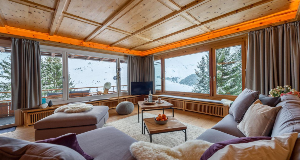 Ferienwohnung Mittaglugga im Haus Mattern - Arosa