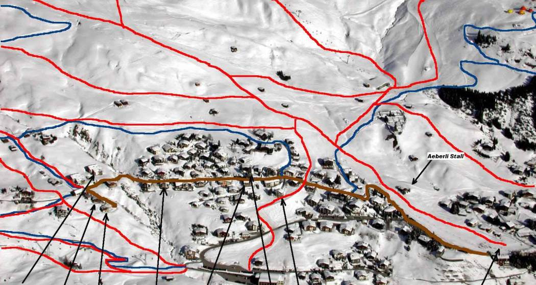 Luftaufnahme Inner-Arosa