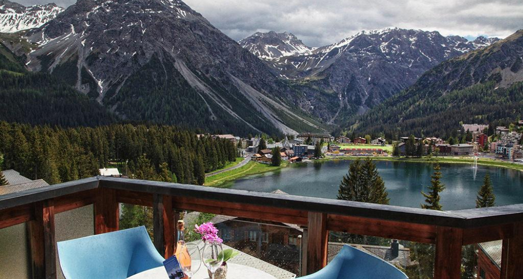 Ferienwohnung- Seeblick in Arosa