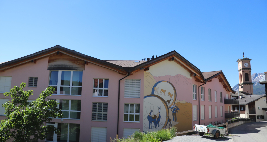 Ferienwohnung zBERG - Ansicht Hauseingang