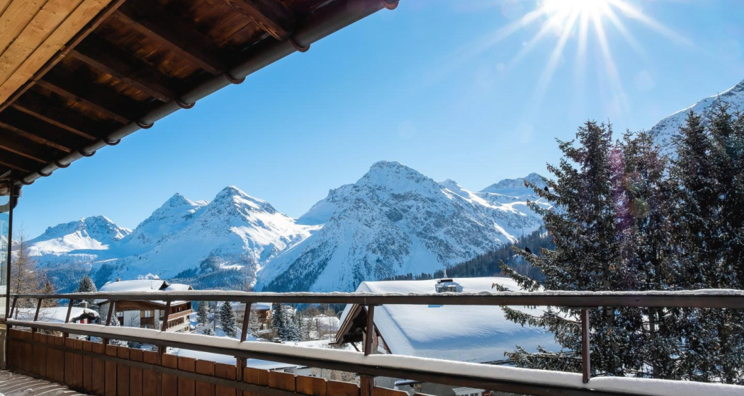 Ferienwohnung Mittaglugga im Haus Mattern - Arosa