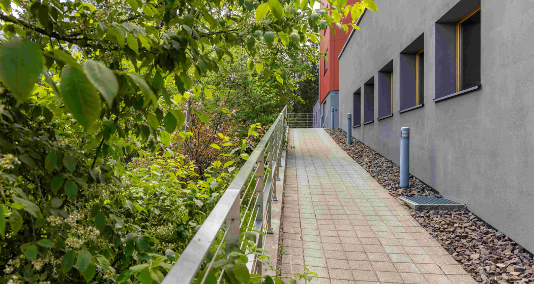 Aufgang zum Hauseingang