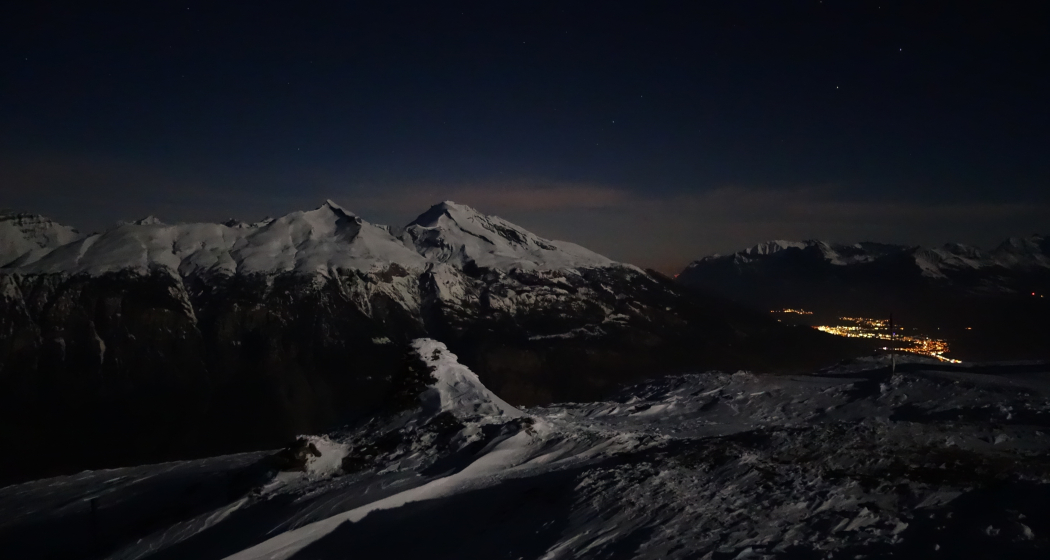Mondschein Schneeschuhwanderung (gdl_842703180_image)
