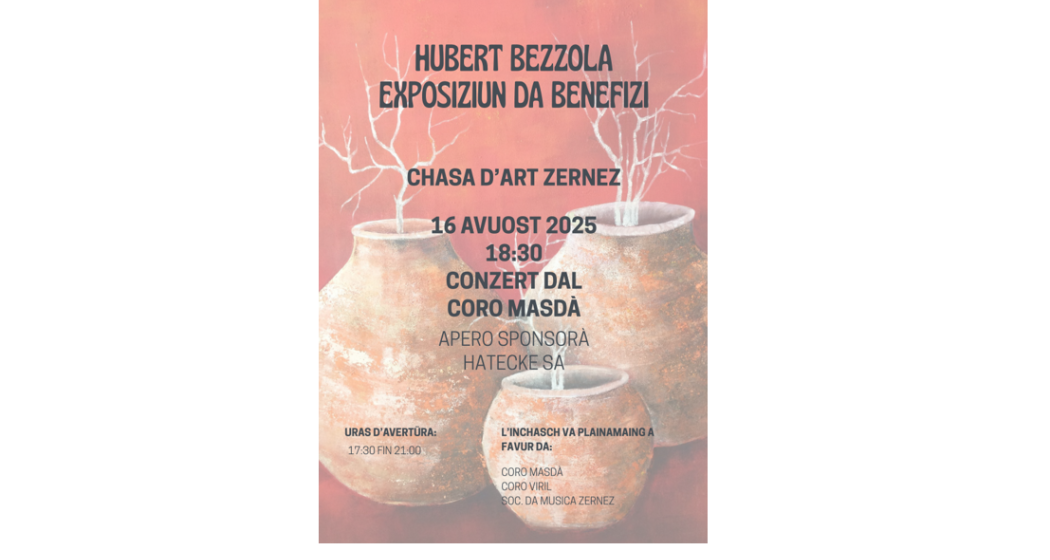 Hubert Bezzola Exposiziun da Benefizi (gdl_878423397_image) Hubert Bezzola Exposiziun da Benefizi (gdl_878423397_image)