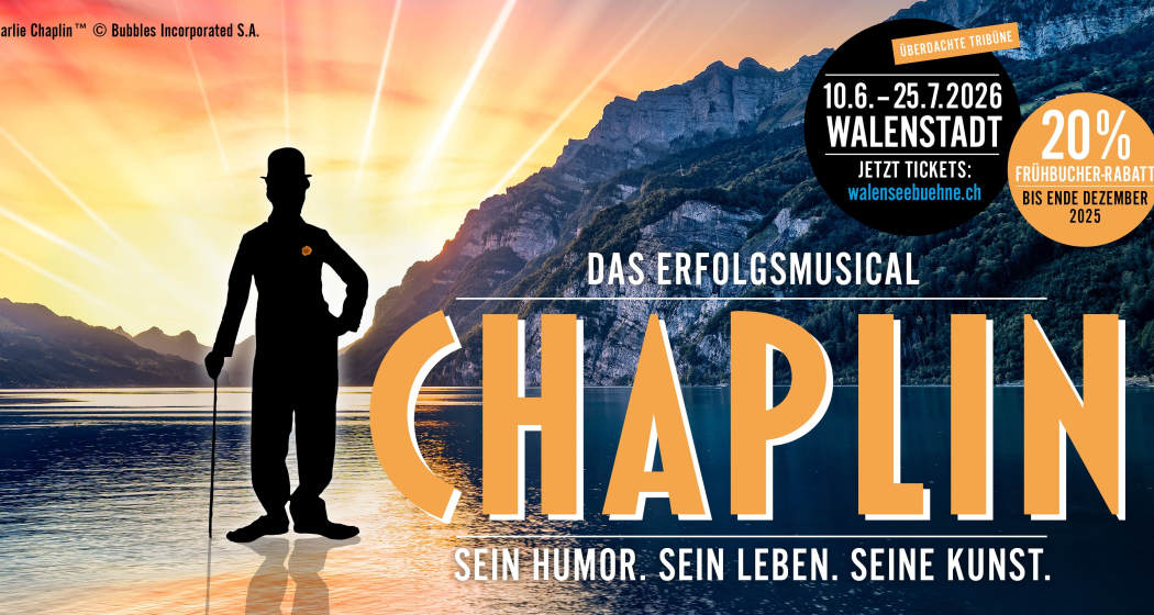 CHAPLIN – DAS MUSICAL: 10.06. - 25.07.2026 (gdl_900076284_image) CHAPLIN – DAS MUSICAL: 10.06. - 25.07.2026 (gdl_900076284_image)