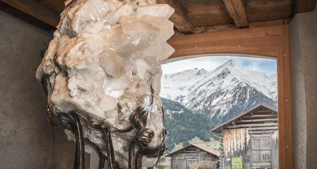 "Berge im Berg - Kluft 2000" Referat von Michael Flepp in Lumbrein (gdl_904451122_image)