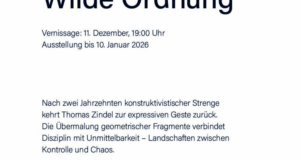 WILDE ORDNUNG | eine Ausstellung von THOMAS ZINDEL (gdl_905326989_image)