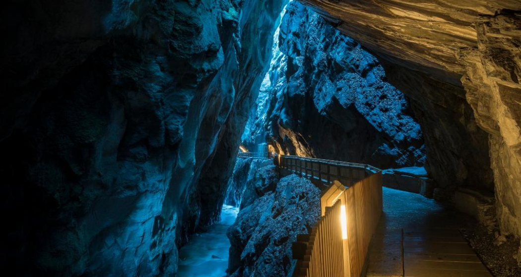 Mystische Taminaschlucht beim Alten Bad Pfäfers
