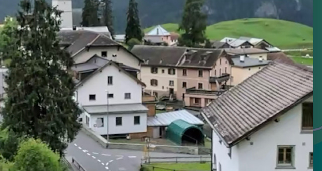Blick auf das Haus vom Sessellift aus gesehen Blick auf das Haus vom Sessellift aus gesehen