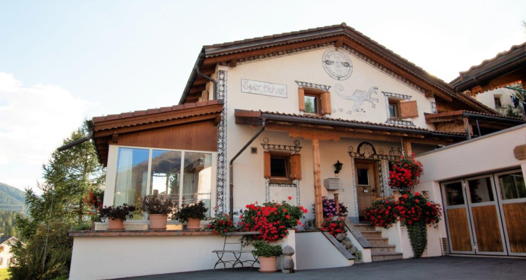 Chesa Sper l`Ovel / Nordfassade Chesa Sper l`Ovel / Nordfassade