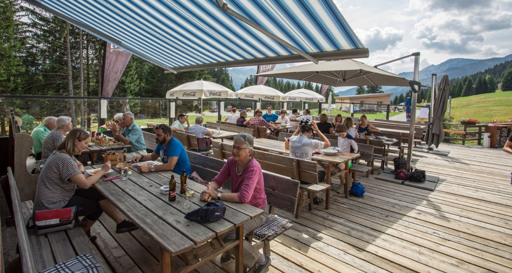 Bergbaiz Brambrüesch im Sommer