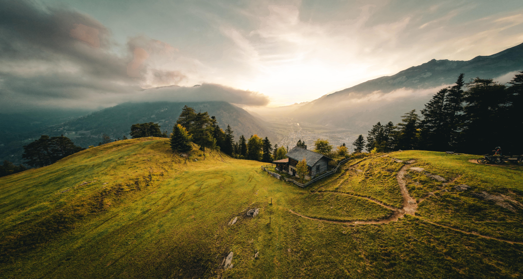 Aussicht über den Mittenberg auf Chur