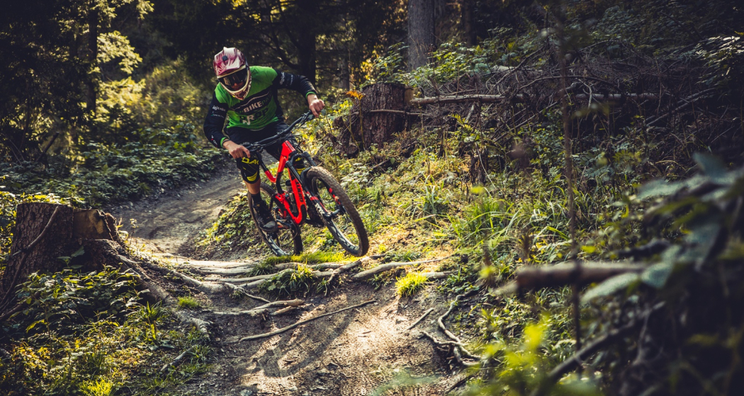 Alpenride Trail im Alpenbikepark Chur