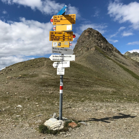 Bivio - Septimerpass - Lunghinpass (Dreifache Wasserscheide) - Maloja (oua_51819745_image)