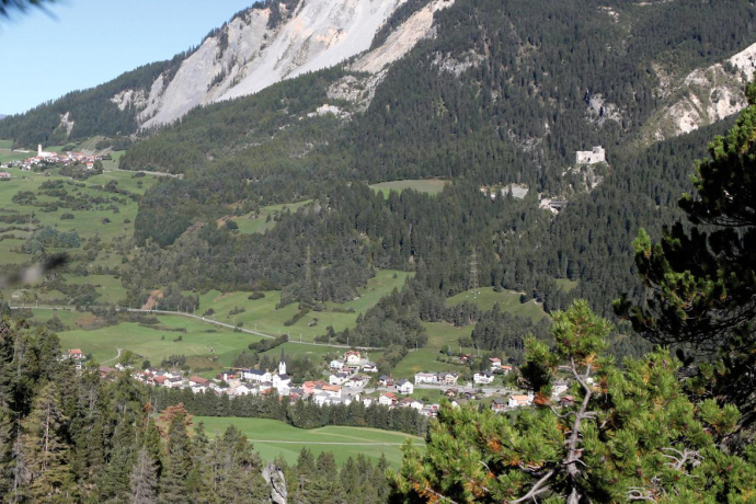 Vue de Surava et Brienz/Brinzauls Vue de Surava et Brienz/Brinzauls