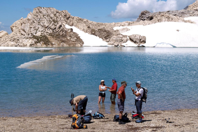 Lac sous Fuorcla digl Leget Lac sous Fuorcla digl Leget