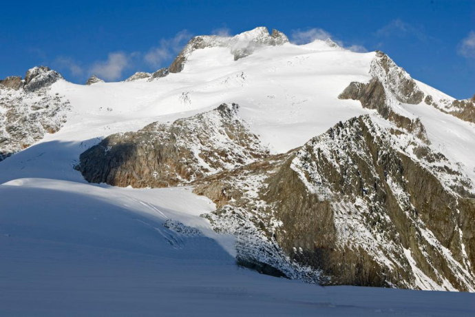 Blick auf den Oberalpstock