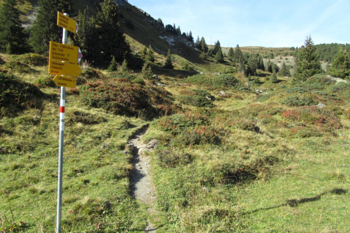 Sentiero escursionistico al Weisshorn