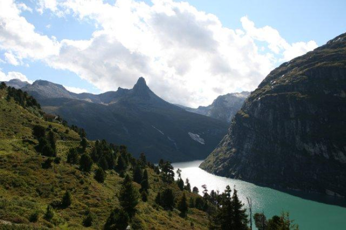 Blick auf Zerfreilasee und Zerfreilahorn Blick auf Zerfreilasee und Zerfreilahorn