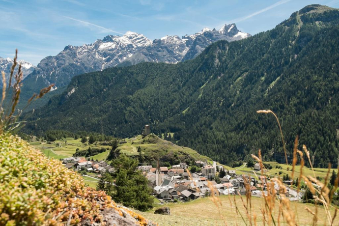 Ardez - a prime example of Romansh residential culture