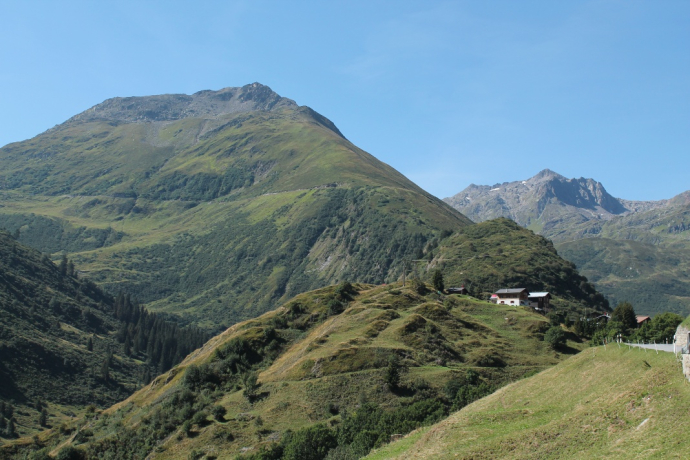Piz Cavradi visto da Tschamut