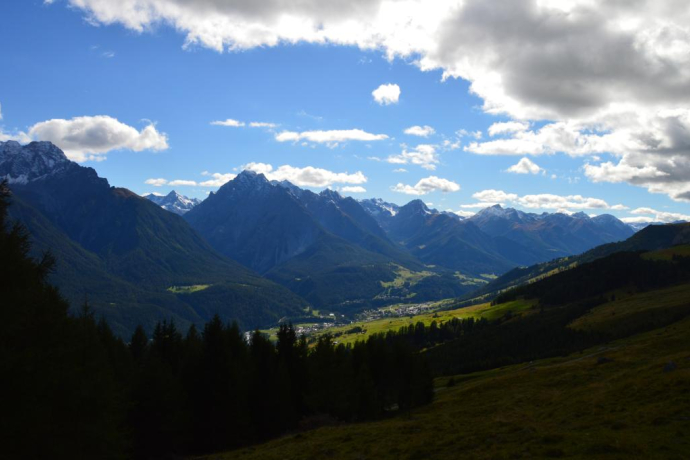 Aussicht von Alp Telf