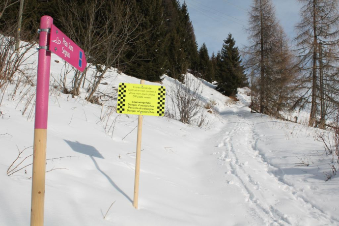 Aufstieg von Mompe Tujetsch bei Cruschettas