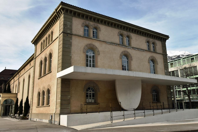 Grand Council Building and Chur Theatre