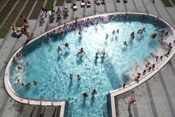 Aussenbereich Eau-là-là