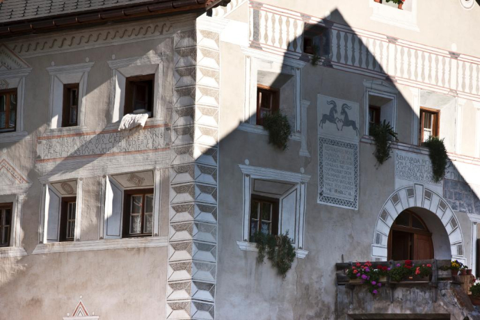 The Engadine village of Ardez