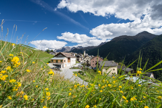 Guarda dans l'Unterengadin Guarda dans l'Unterengadin
