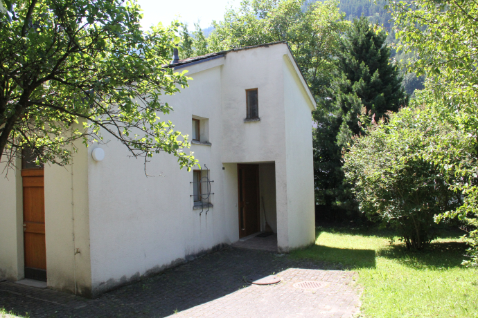 Atelier von Wolfgang Hildesheimer beim Poschiavino Atelier von Wolfgang Hildesheimer beim Poschiavino