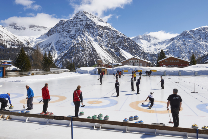 Öffentliche Eiskunstbahn