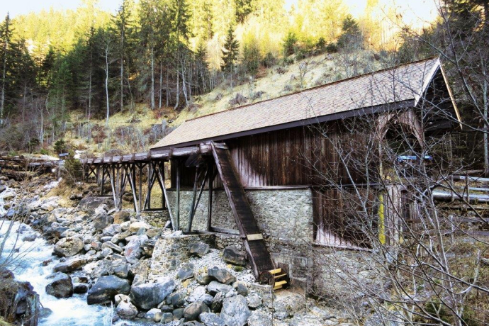 Brücke über die Plessur